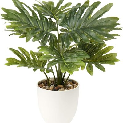 18'' Tall Artificial Monstera Plant for Home Decor