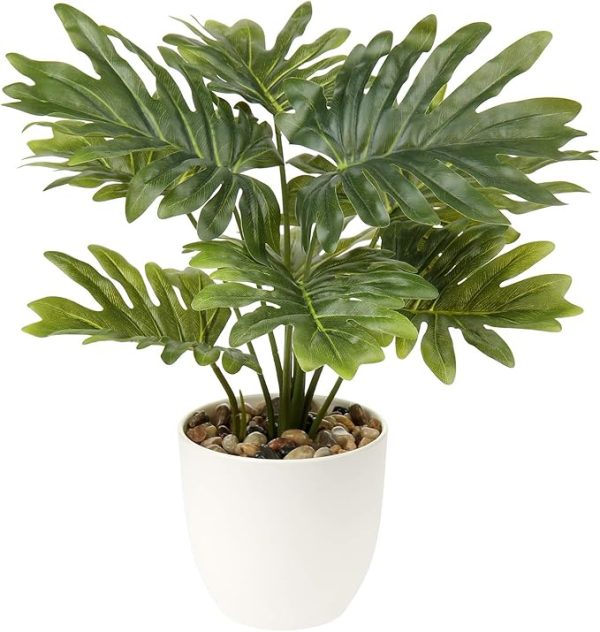 18'' Tall Artificial Monstera Plant for Home Decor